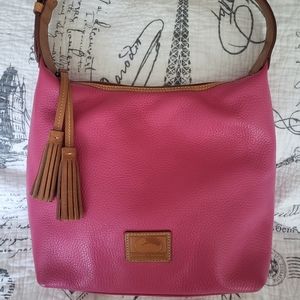 Pink Dooney & Bourke Shoulder Purse